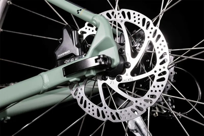 Cube Aim Pro Hardtail Mountain Bike 2022 Olive/Orange-4